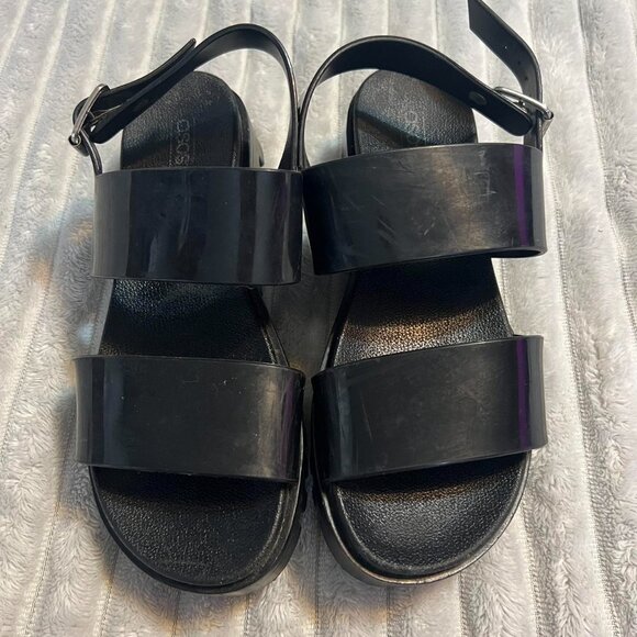  Women\'s Black Sandals